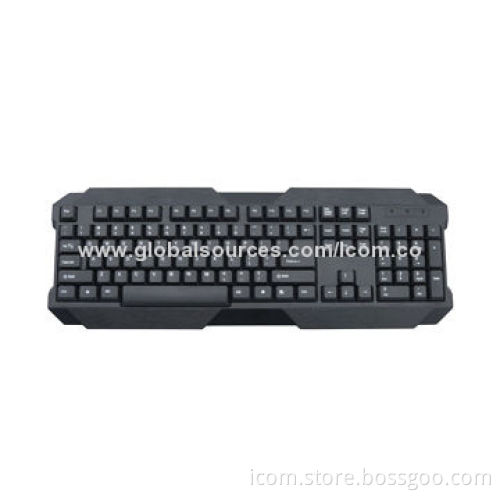 Standard Keyboard with 104 Standard Keys, Novelty Burly, Multiple Languages